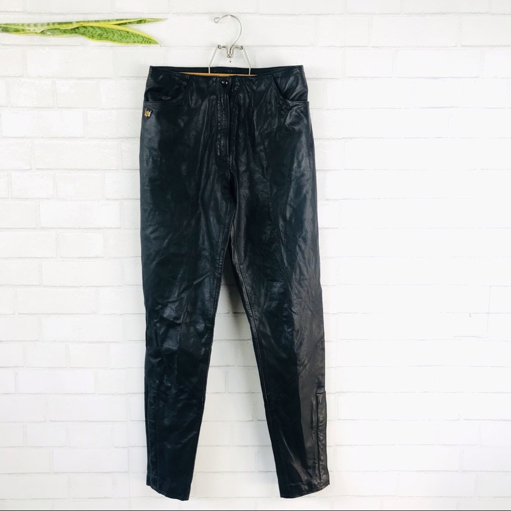 HARLEY DAVIDSON GENUINE LEATHER RIDING PANTS